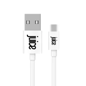 Juice USB Type-C Charging Cable 1m - White