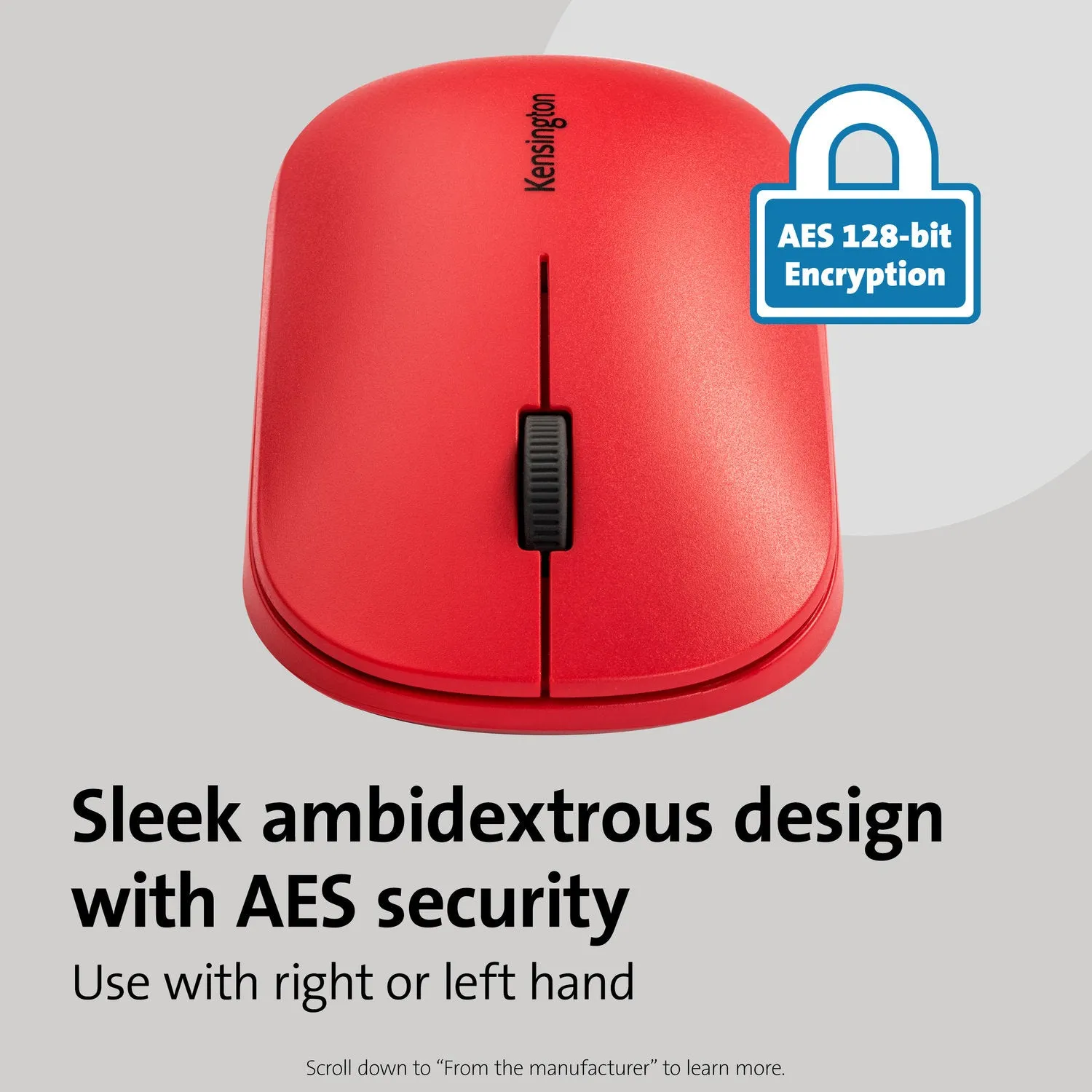 Kensington Suretrack Bluetooth Mouse - Red