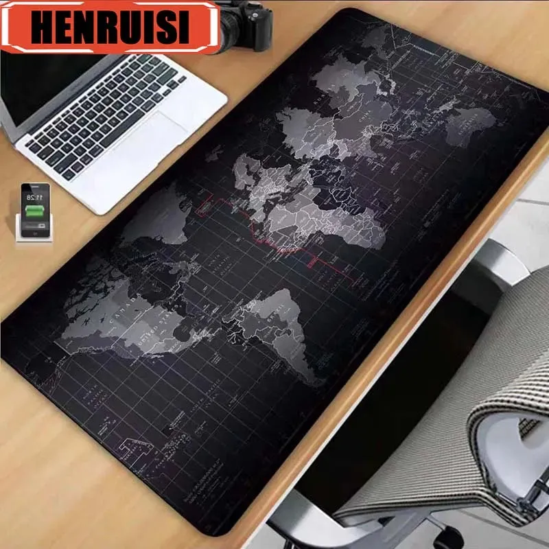 Large Mouse Pad Gaming | Gamer Map Mouse Mat HD Print Smooth