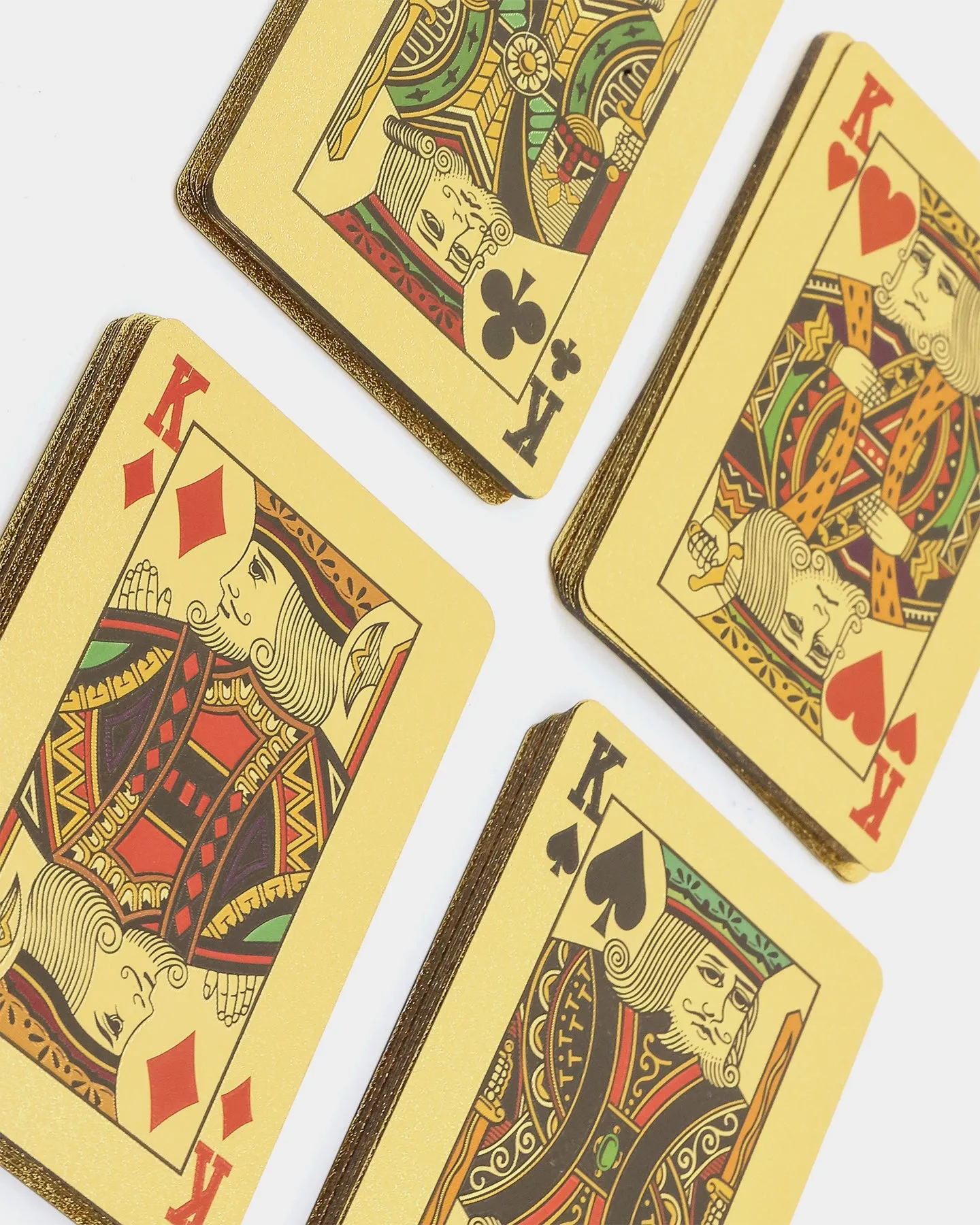 Last Kings LK Deluxe Playing Cards Gold