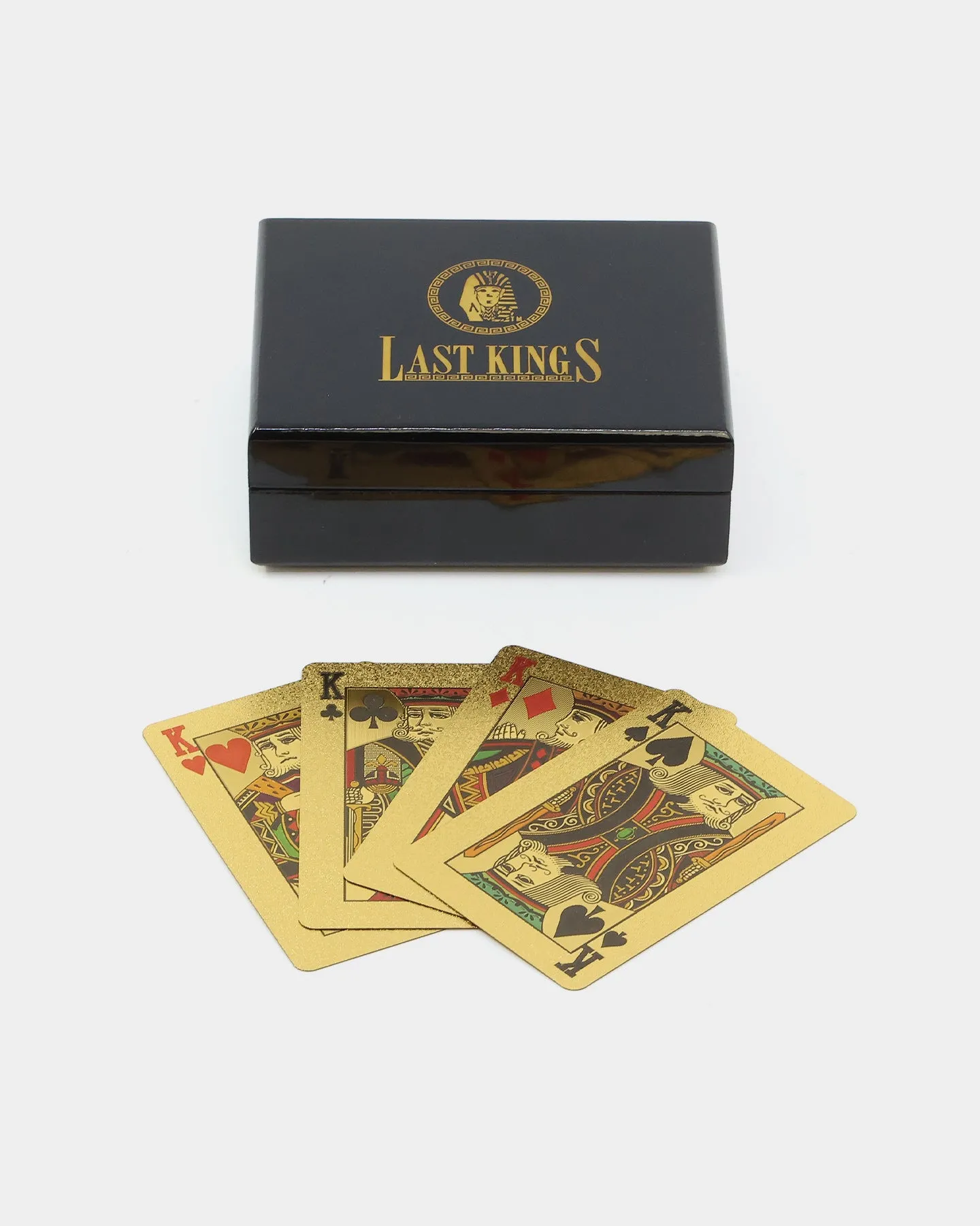 Last Kings LK Deluxe Playing Cards Gold