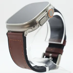 Leather Sport Band for Apple Watch Ultra 2