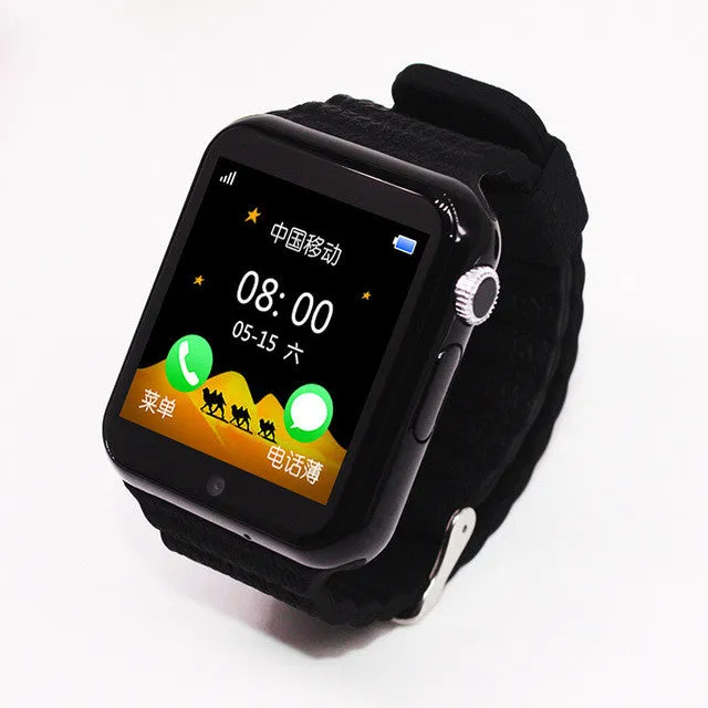 Lemado V7K GPS Smart Watch Kids Waterproof Camera Facebook  Anti-Lost Monitor PK Q90/Q80/Q60