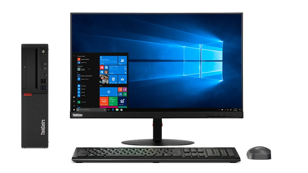 Lenovo ThinkCentre M720s SFF Desktop, Intel i5-9400F, 2.90GHz, 8GB RAM, 256GB SSD, Win10P - 10ST00A4US