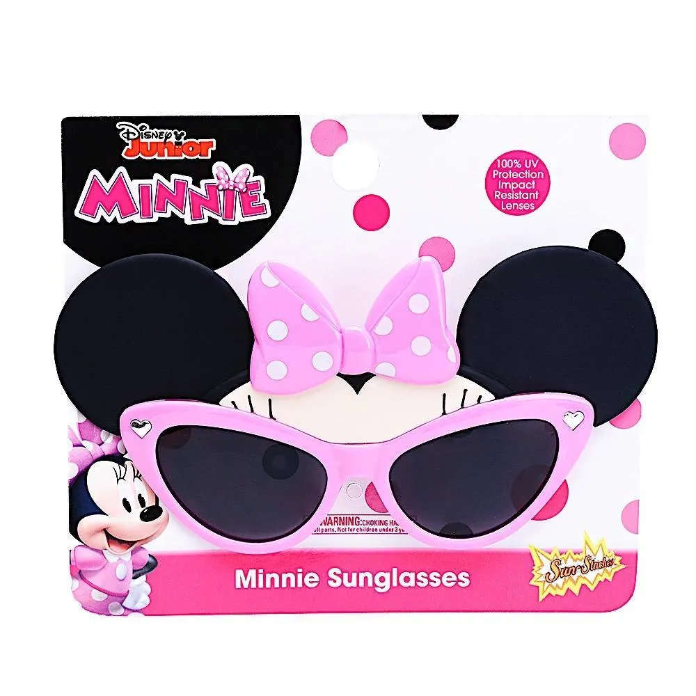 Lil' Pink Minnie Glasses Sun-Staches