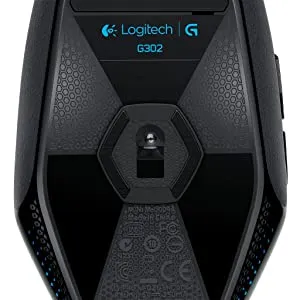 Logitech G302 Daedalus Prime MOBA Gaming Mouse with 4000 DPI, 6 Programmable Buttons for Gaming PC, Windows 7, 8, and Windows Vista