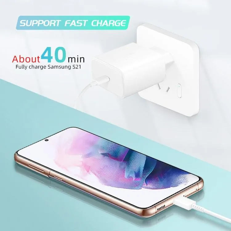 M135 45W UK Plug USB-C Fast Charger with 5A Type-C Cable for Quick Device Charging