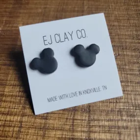 Magical Mouse Black Studs