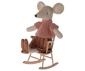 Maileg Rocking Chair - Dark Powder