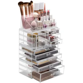 Makeup Organizer Case (9 Drawer 4Pc)