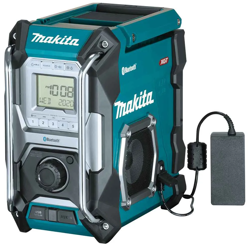 Makita GRM02 40V MAX XGT Cordless Li-Ion Bluetooth Job Site Radio - Bare Tool