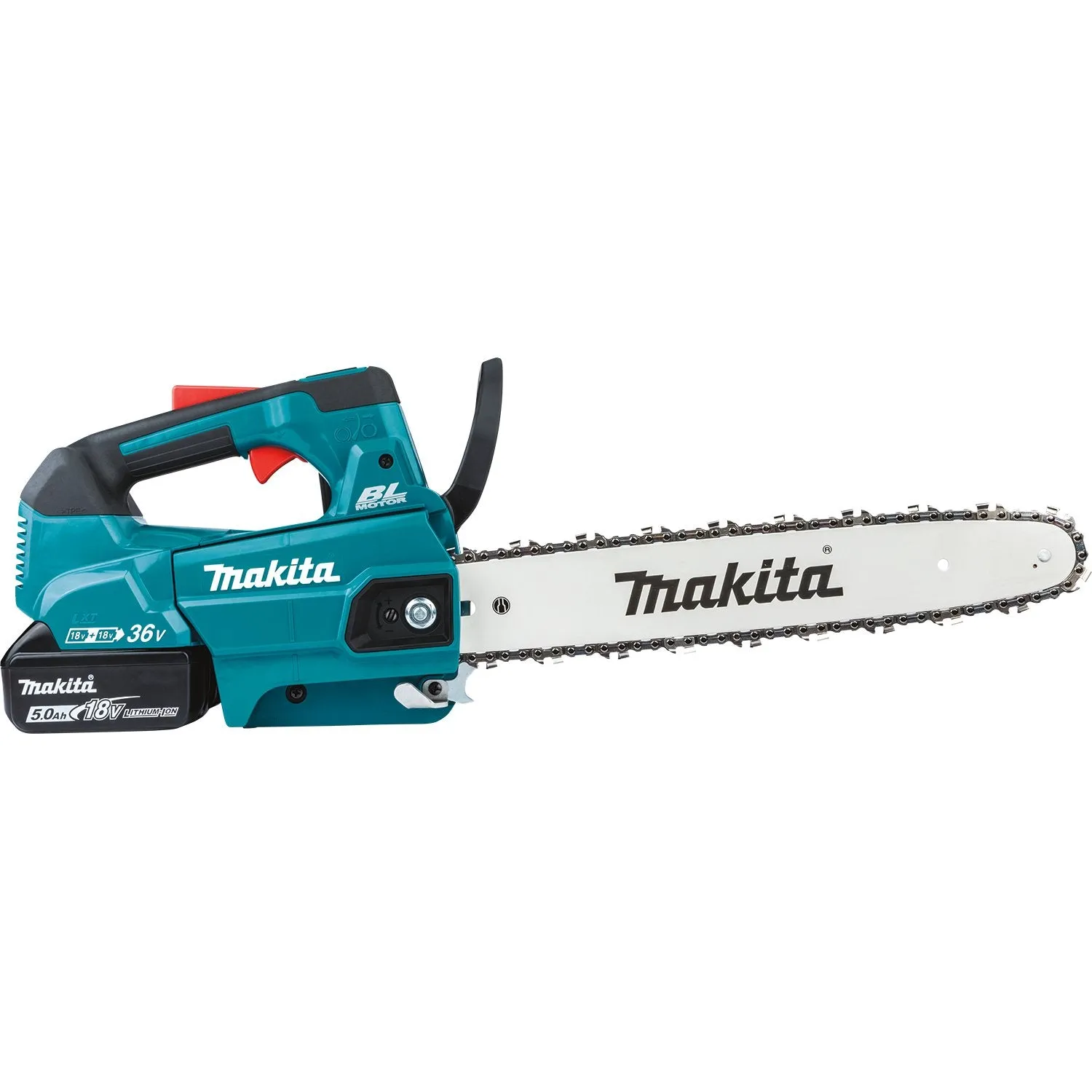 Makita (XCU08PT) 36V ( X2) LXT® Brushless 14" Top Handle Chain Saw Kit