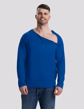 Mens Chest Port Access Shirt - Royal Blue