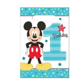 Mickey Mouse Fun to be One Loot Bags - CLEARANCE