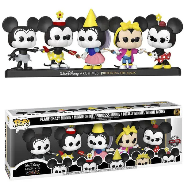 Mickey Mouse - Minnie Mouse US Exclusive Pop! Vinyl 5-Pack