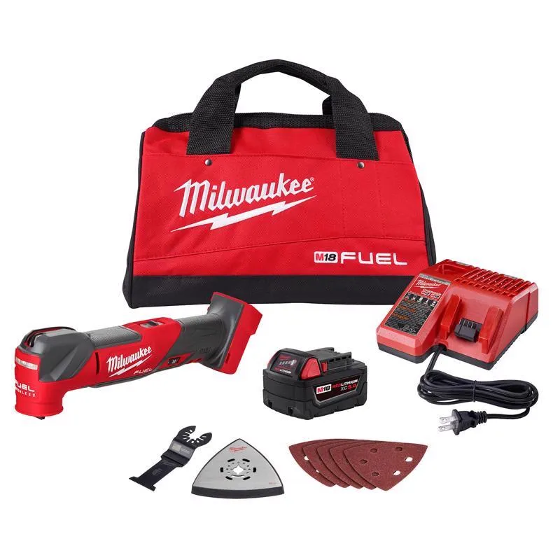 Milwaukee M18 FUEL Cordless Oscillating Multi-Tool Kit (Battery & Charger)