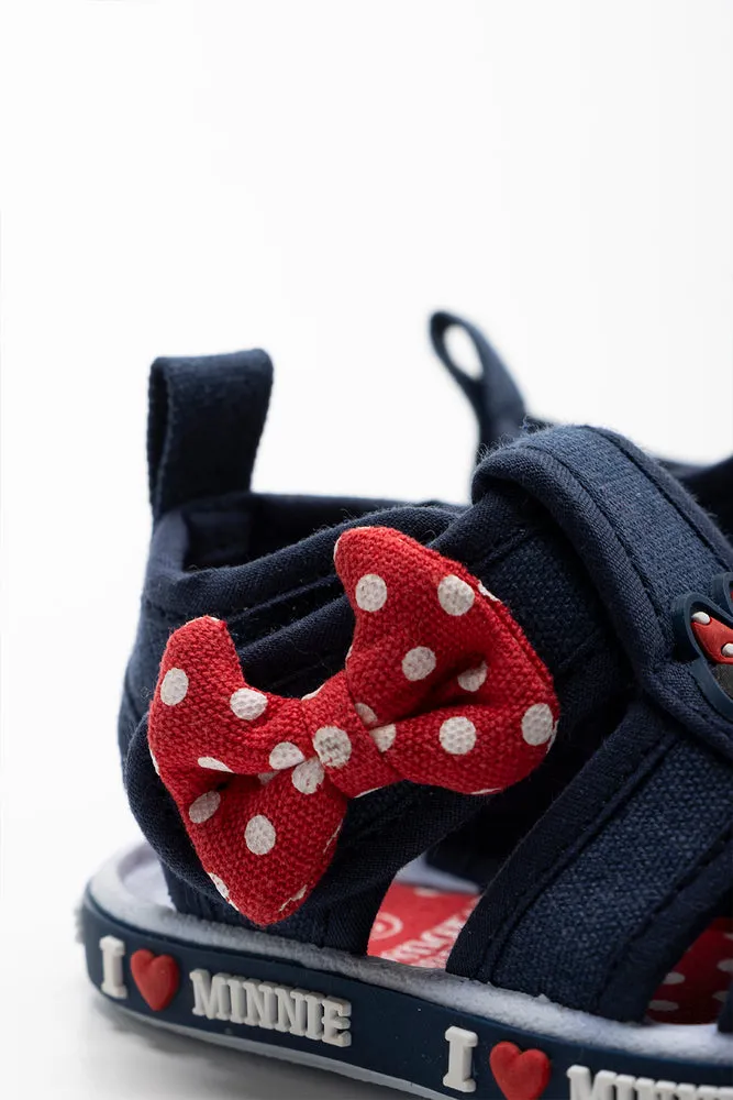 Minnie Mouse Sandal Navy