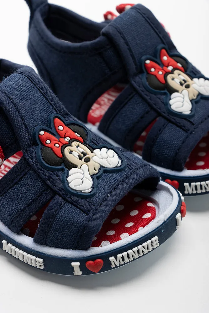 Minnie Mouse Sandal Navy