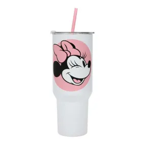 Minnie Mouse Stainless Steel Tumbler with Straw, Disney, 40 Oz, 1 Count