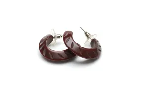 Mouse Fakelite Hoop Earrings