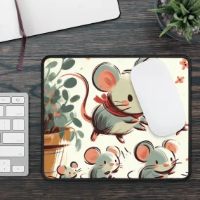 Mouse Pad: Cute Cartoon Baby Mice Gaming Pad