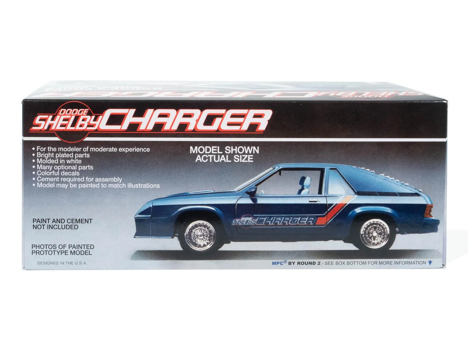 MPC 1986 Dodge Shelby Charger 1/25 Model Kit