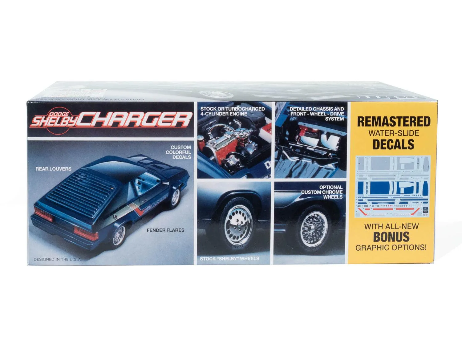 MPC 1986 Dodge Shelby Charger 1/25 Model Kit