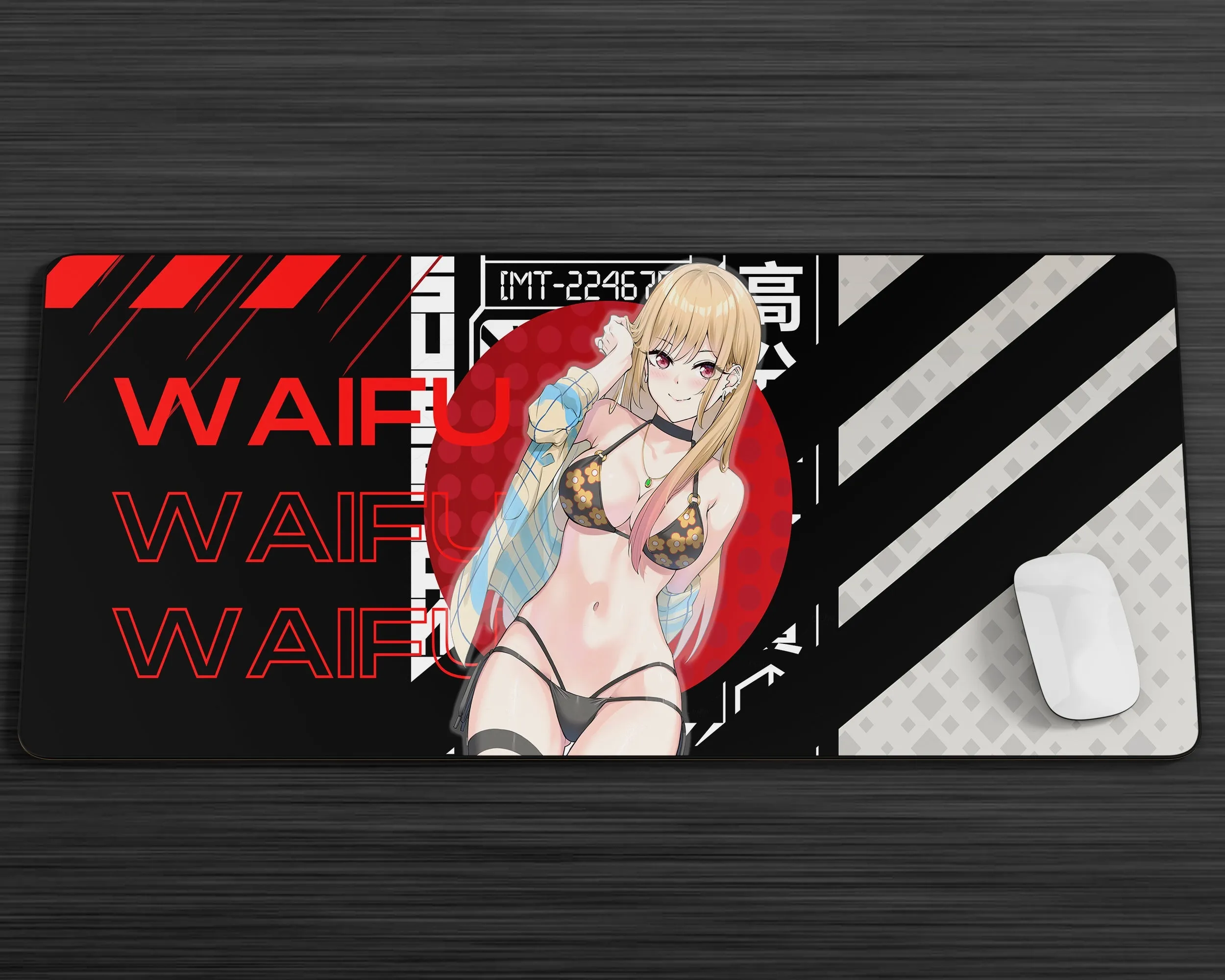 My Dress up Darling Marin Waifu Gaming Mouse Pad