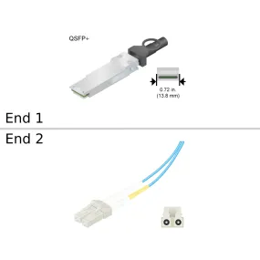 NetApp X-QSFP-40G-SR-BD-R6 -  Data Cable with Plug QSFP /LC | SFP, Cisco 40GB SR BD QSFP  Optic