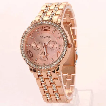 New Design Simulation Dial Watches Women Luxury Brand Quartz Wristwatch Women Men Dress Watches Electronic Style