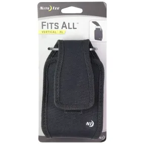 Nite Ize Fits All Vertical XL Pouch for Smartphones & Devices - Black