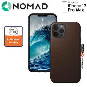 Nomad Rugged Case for iPhone 12 Pro Max 6.7" ( Rustic Brown ) ( Barcode : 856500019253)