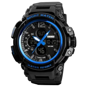 Outdoor exploration three time motion electronic watch W2313843