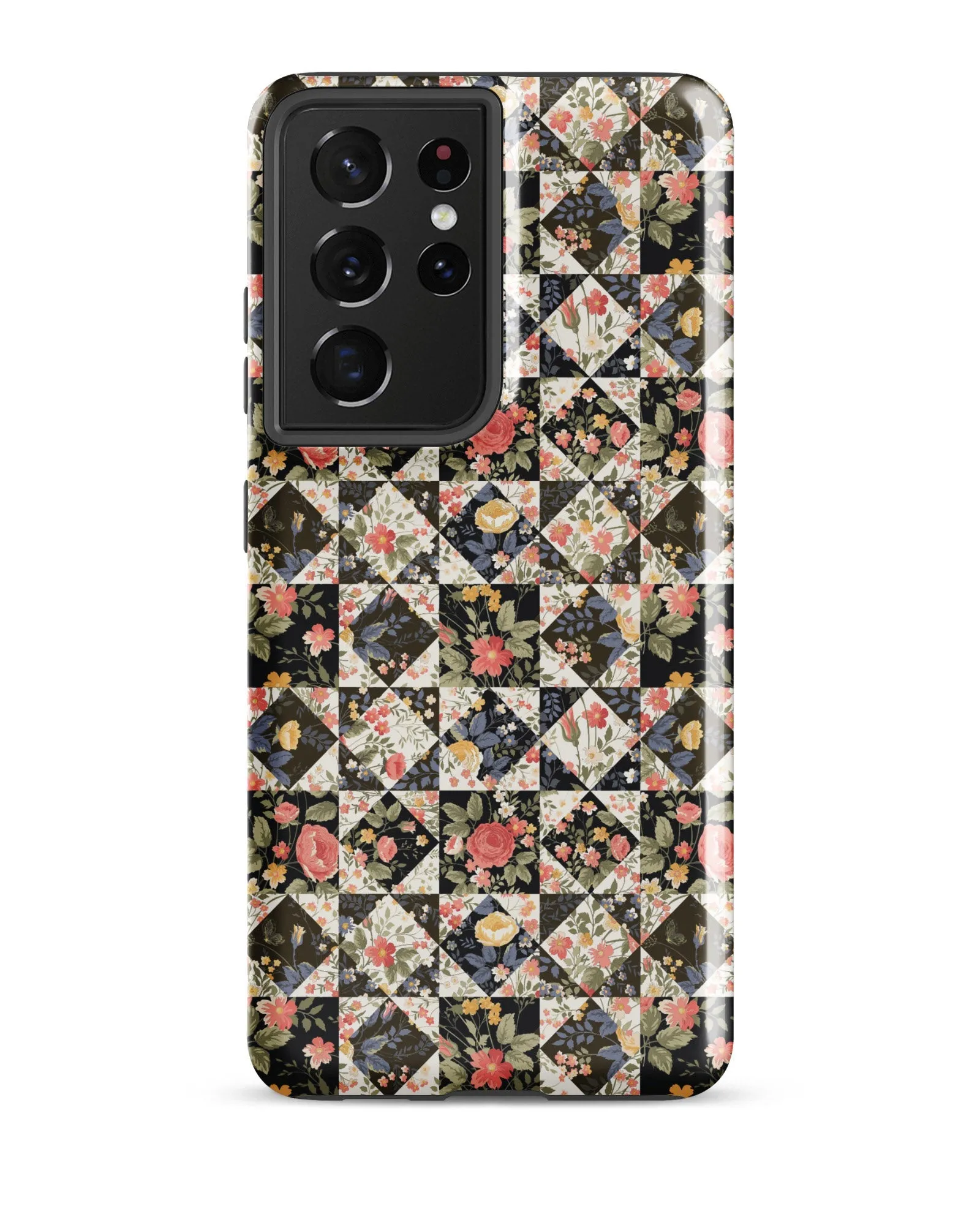 Patchwork Quilt Cabin Case for Samsung®