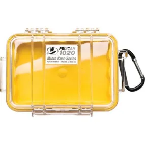 Pelican 1020 Micro Case (Clear Yellow)