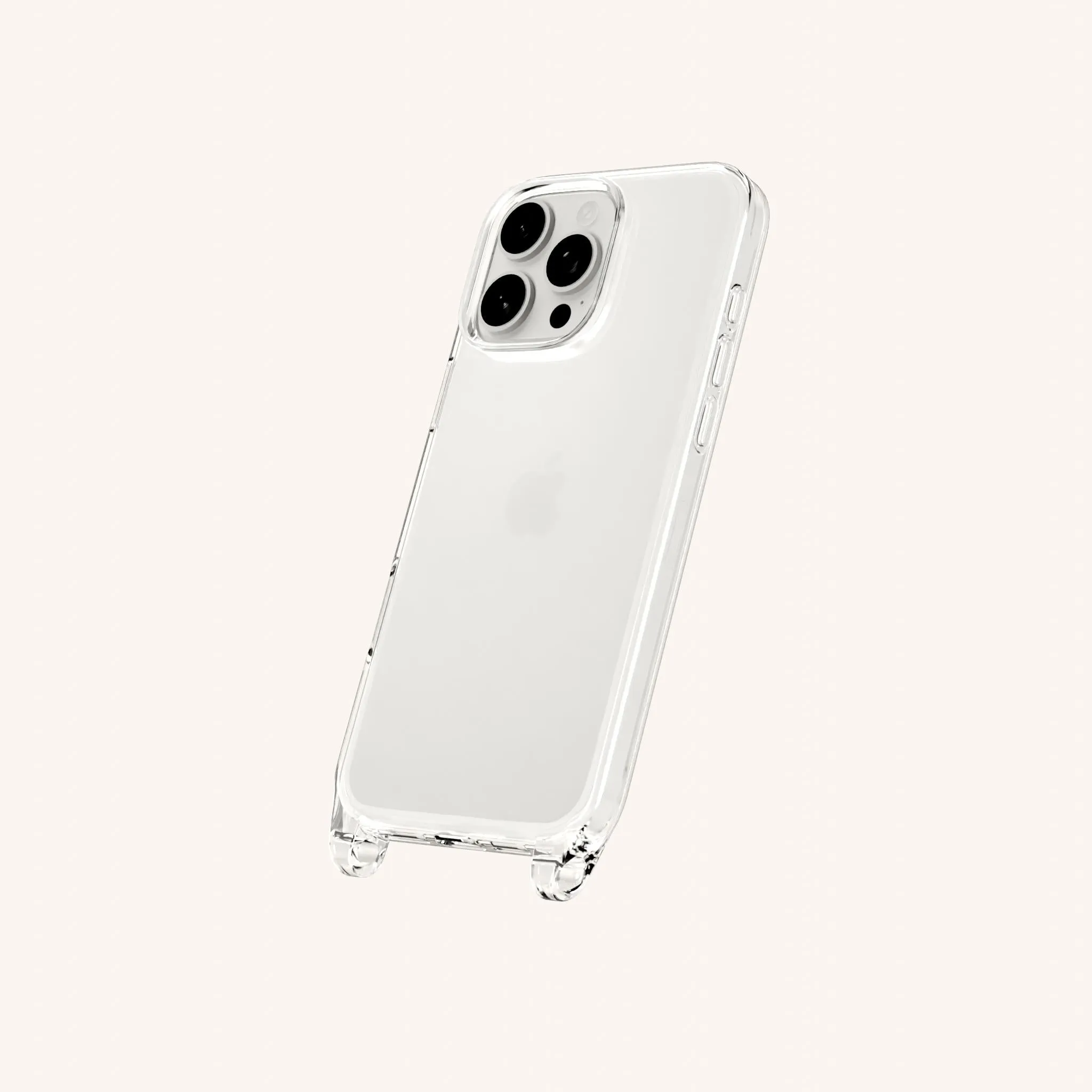 Phone Case with Eyelets in Clear