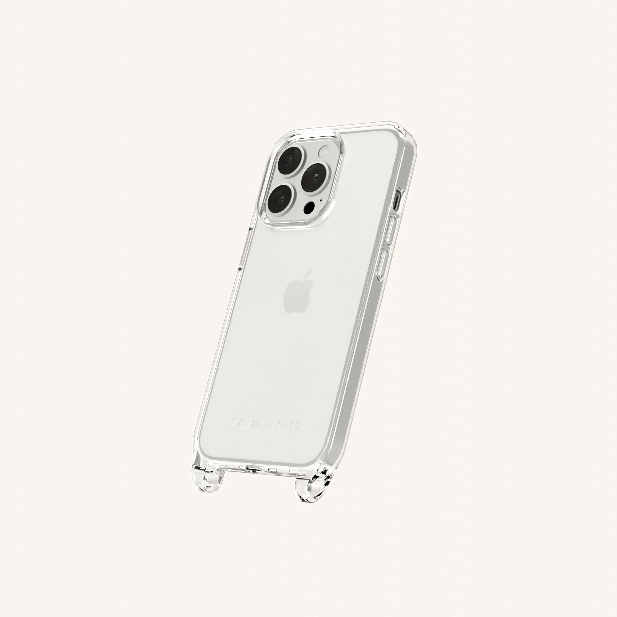 Phone Case with Eyelets in Clear