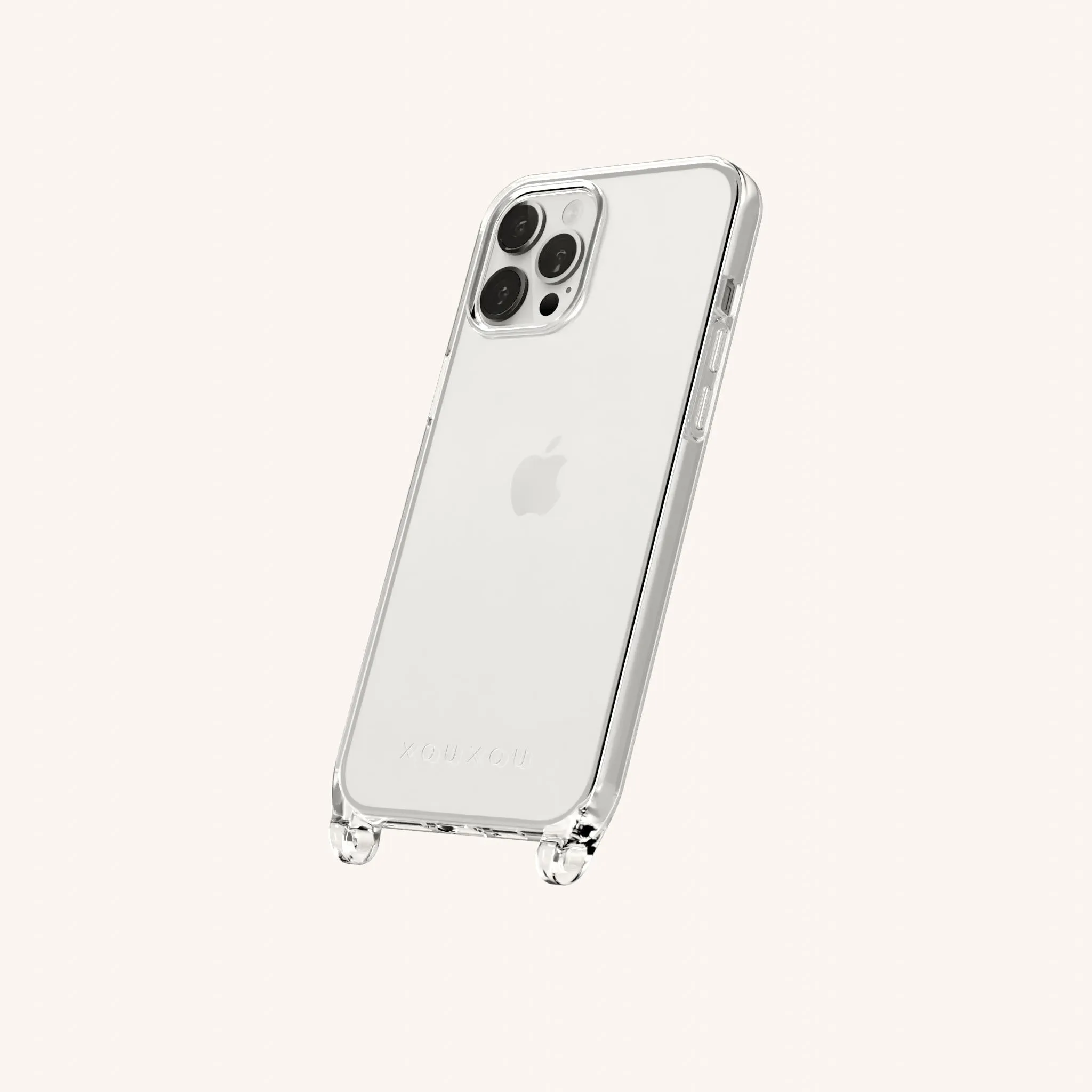 Phone Case with Eyelets in Clear