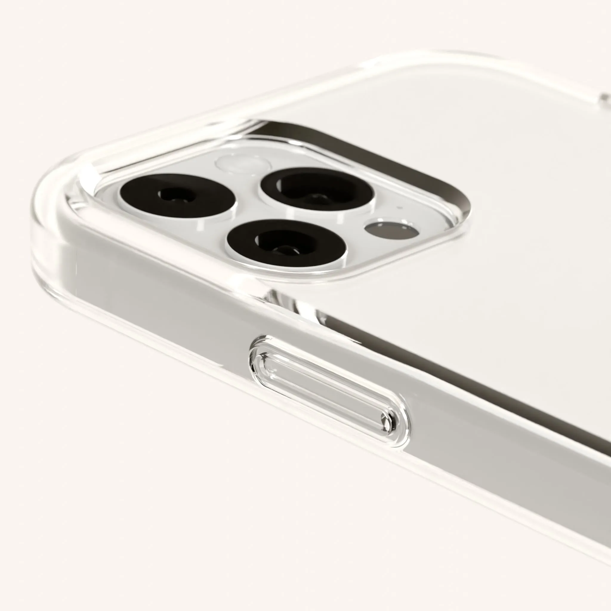 Phone Case with Eyelets in Clear