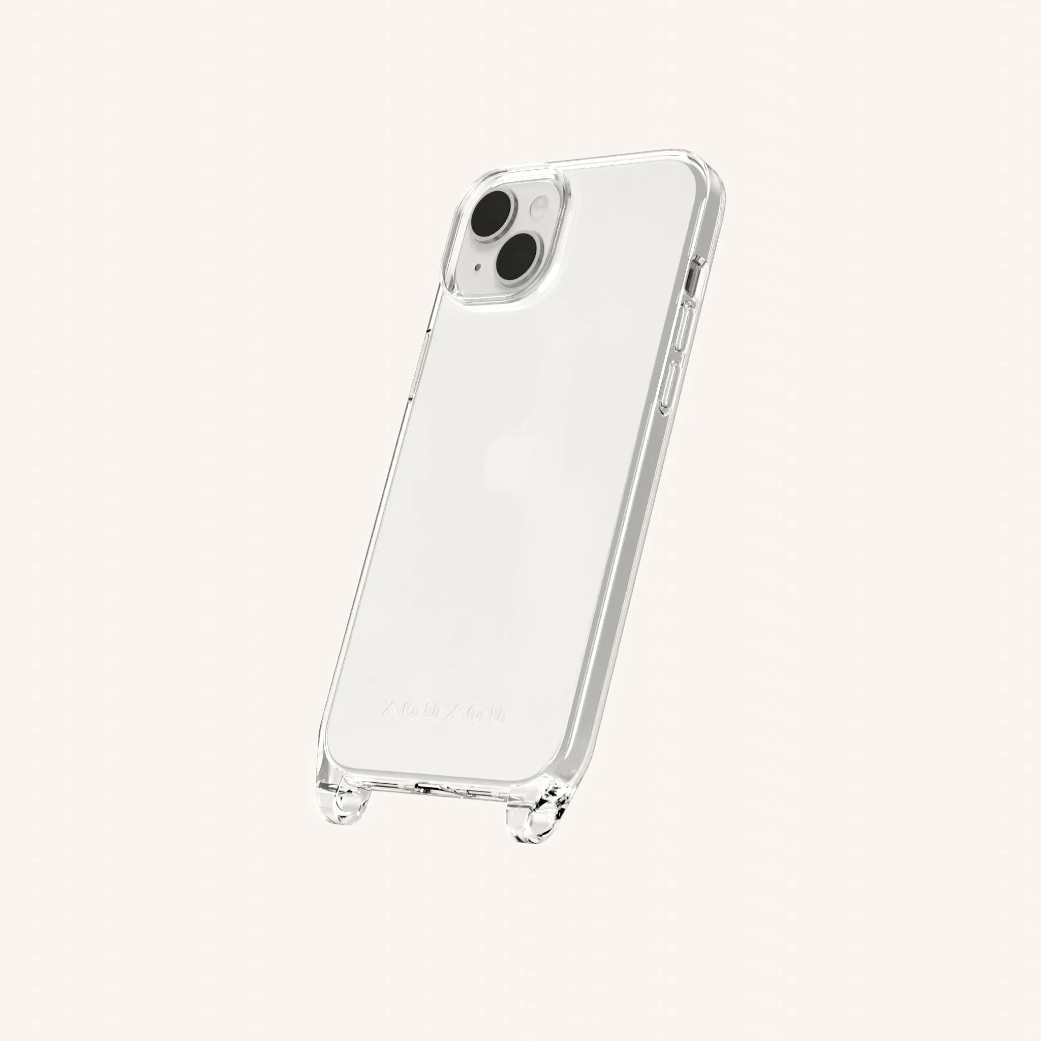 Phone Case with Eyelets in Clear