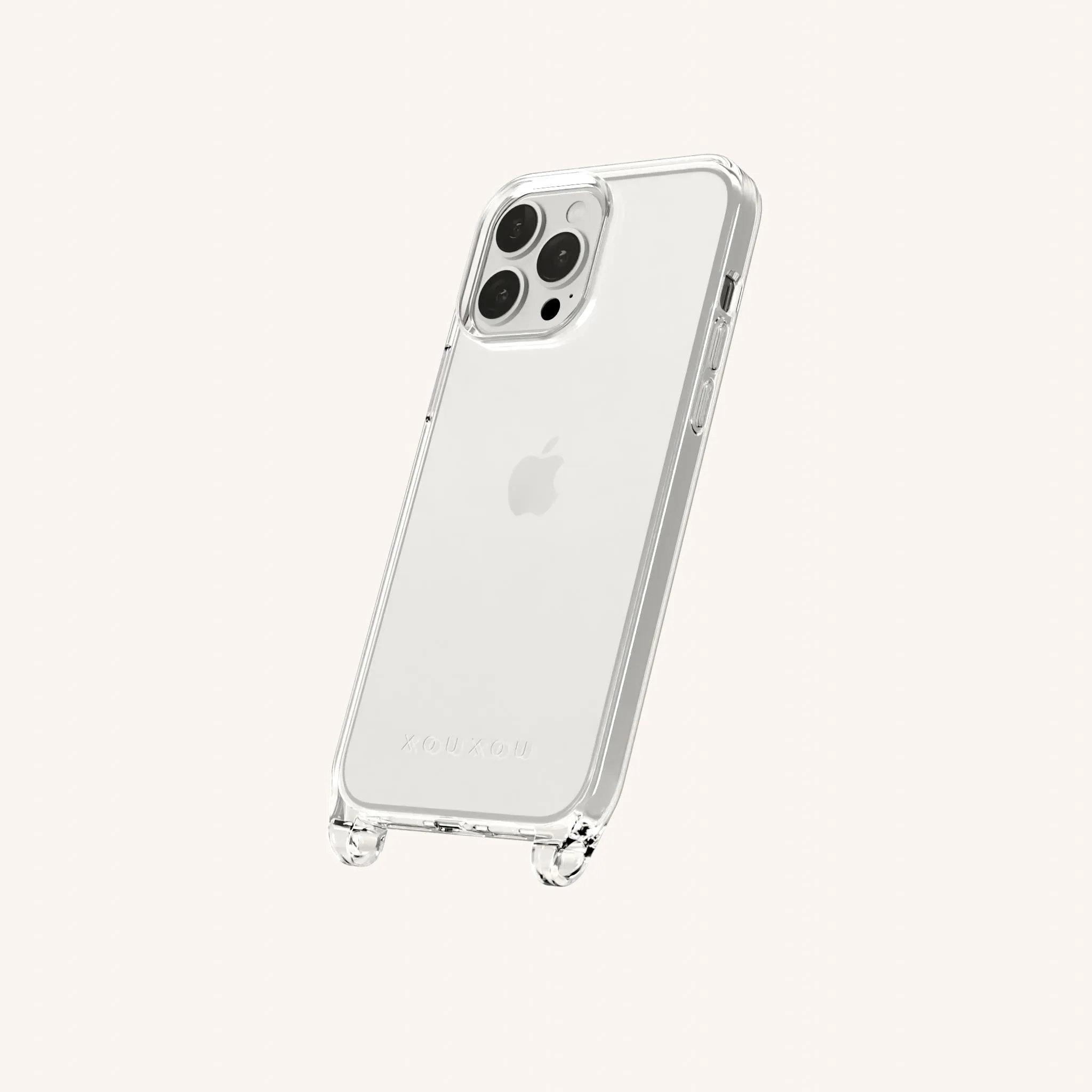 Phone Case with Eyelets in Clear