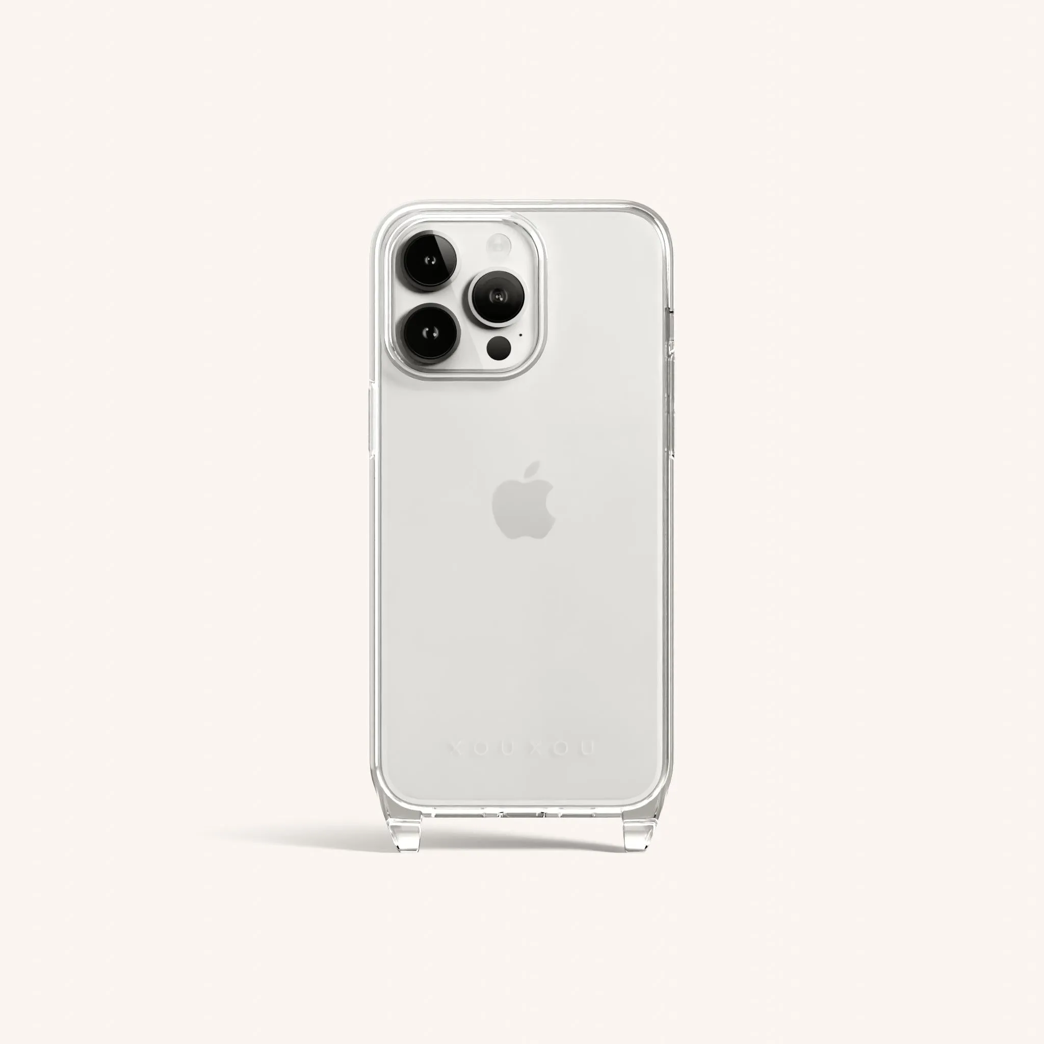 Phone Case with Eyelets in Clear