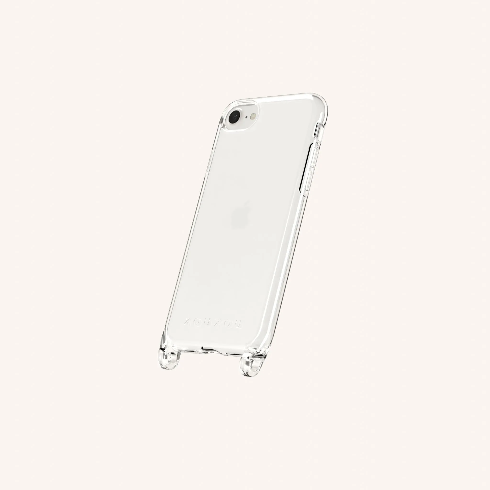 Phone Case with Eyelets in Clear