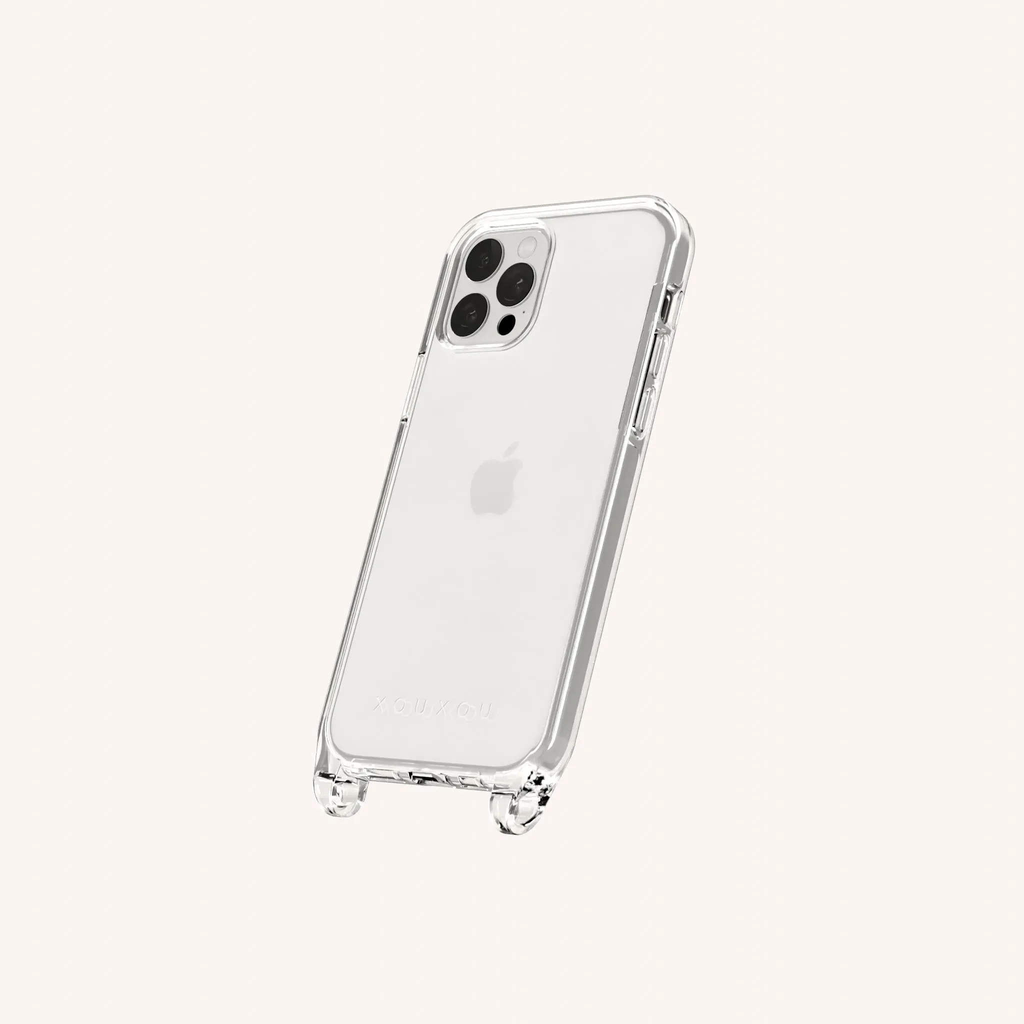 Phone Case with Eyelets in Clear