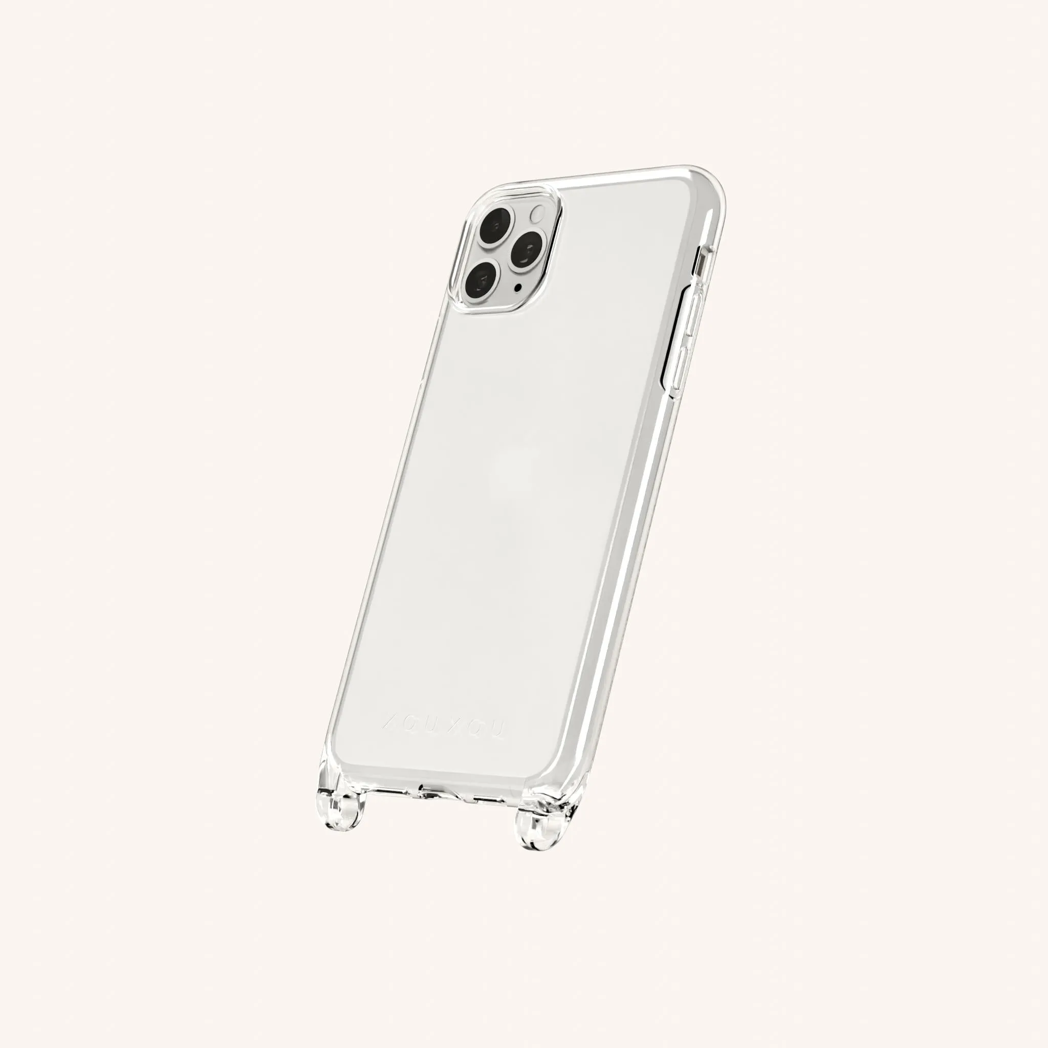 Phone Case with Eyelets in Clear