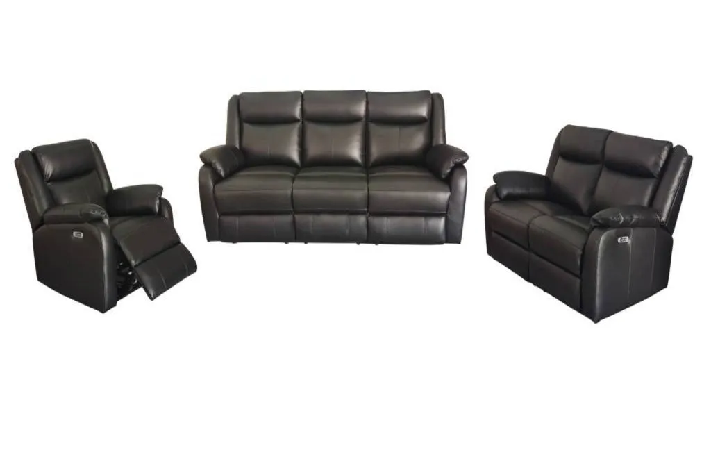 Pinnacle Leather 3ERER 2ER ER Electric Recliner Kit -Black