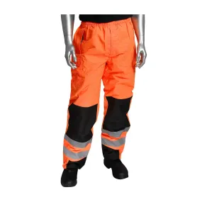 PIP 318-1771-OR/XL ANSI 107 Class E Ripstop Reinforced Overpant