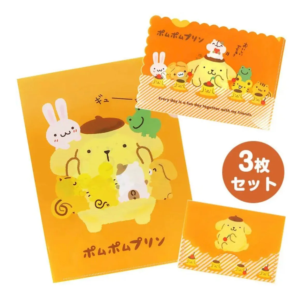 Pom Pom Purin – Document Holder Set