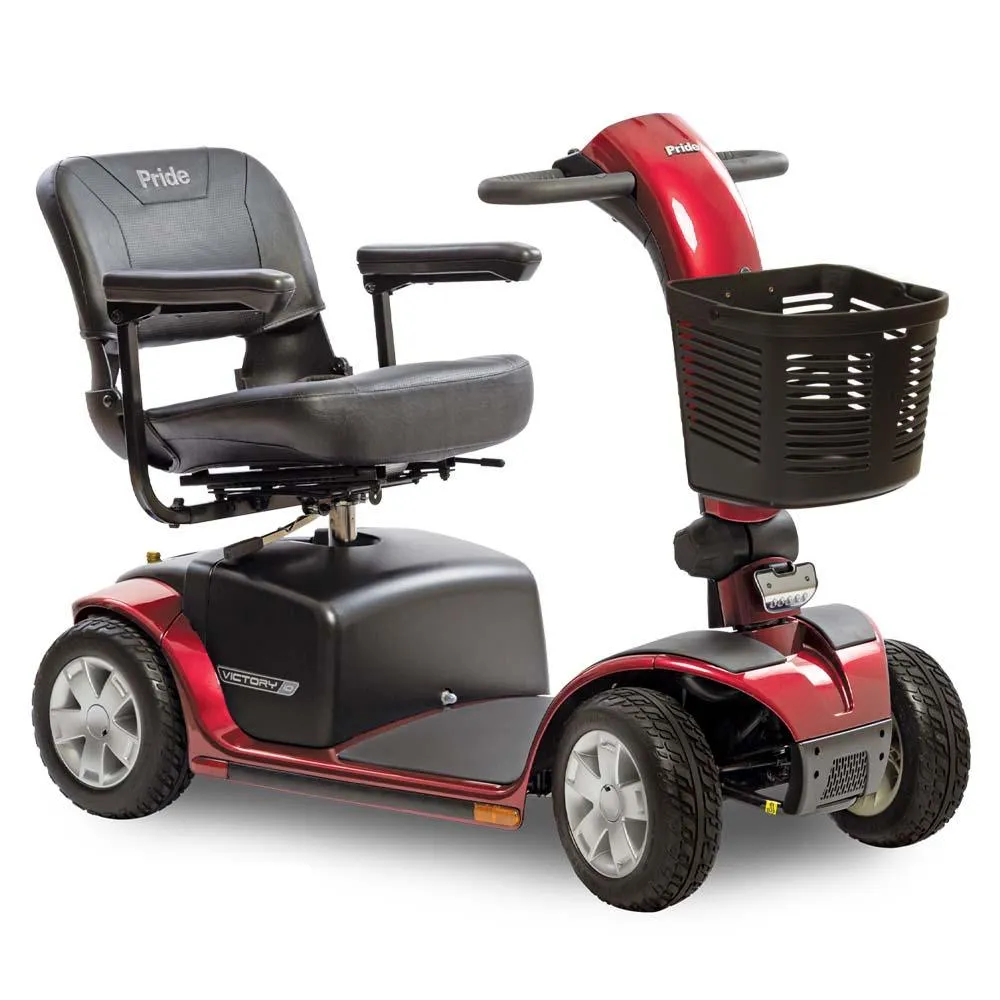 Pride Mobility Victory 10 4 Wheel SC710 w/U-1 Batteries Mobility Scooter