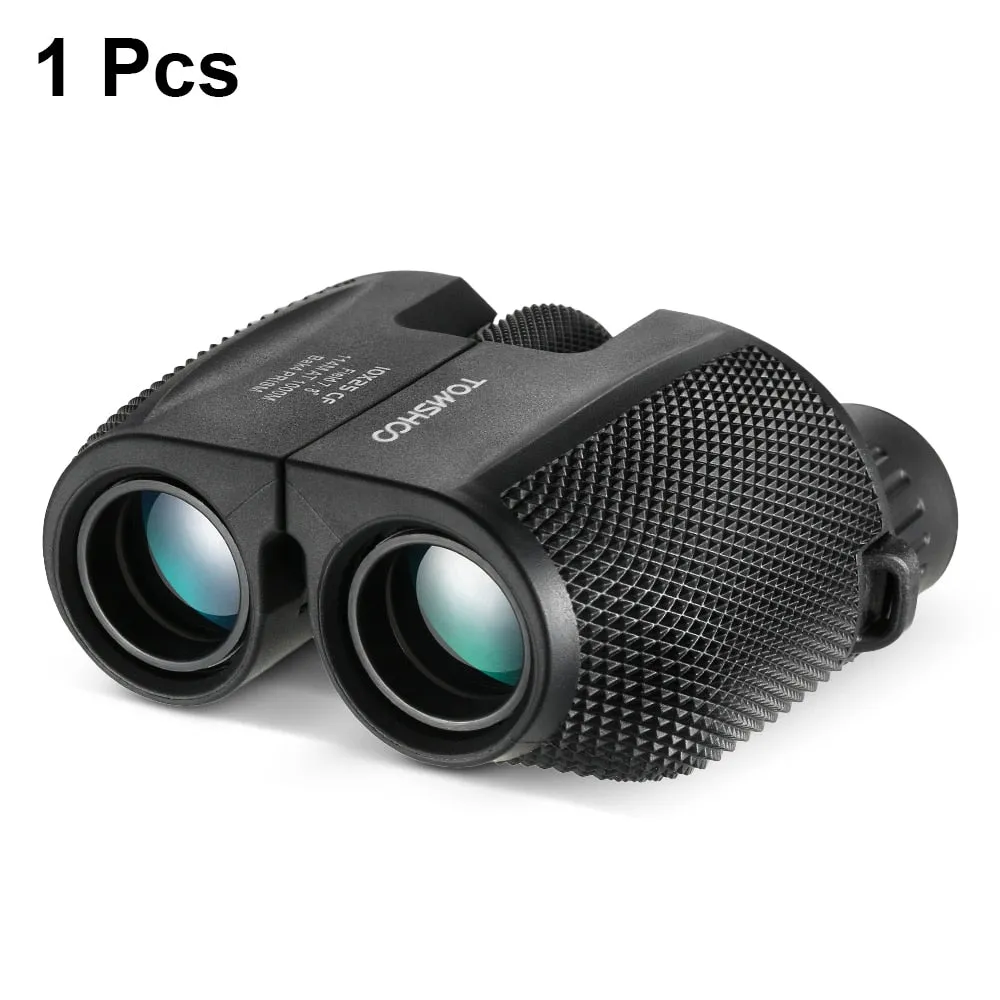 Professional Binoculars 10x25 BAK4 Prism High Powered Binocular Portable Hunting Telescope Scope  monocular luneta